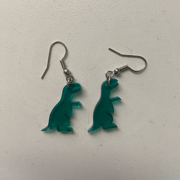 Dino Earrings - Picture 1 of 1